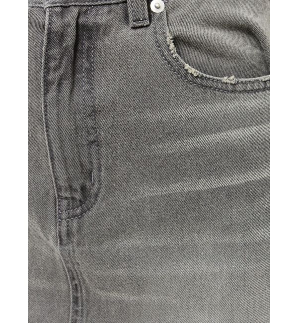 EVRIS「ドッキングデニムスカートパンツ」|デニム|