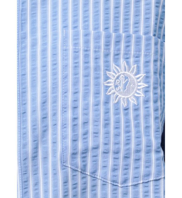 EVRIS「SUNNYモチーフストライプオーバーサイズシャツ」|シャツ・ブラウス|