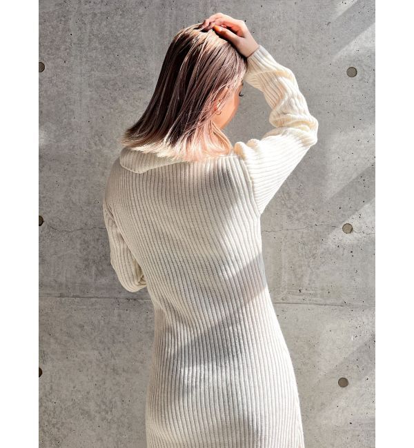 GYDA「Loose long ニットワンピース」|ワンピース|