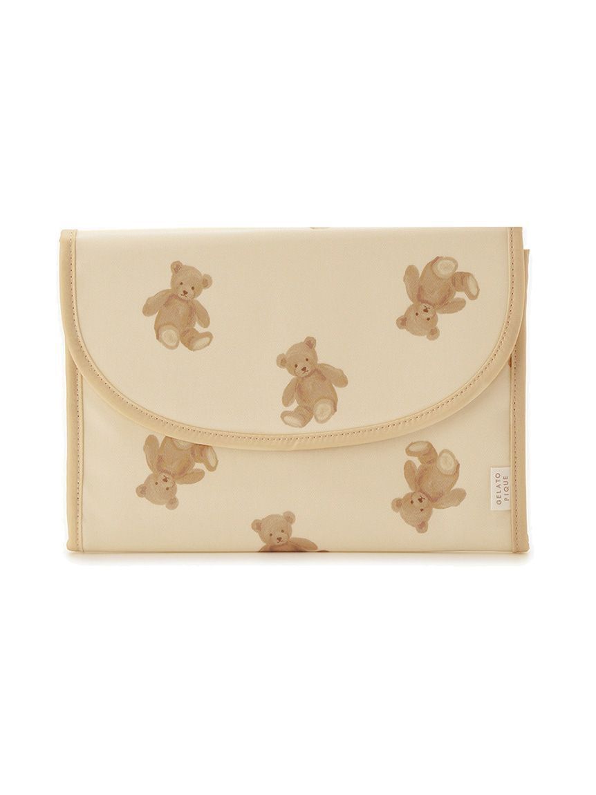 GELATO PIQUE KIDS & BABY「【販路限定】総柄母子手帳ケースM」|マタニティ・ママグッズ|BEG