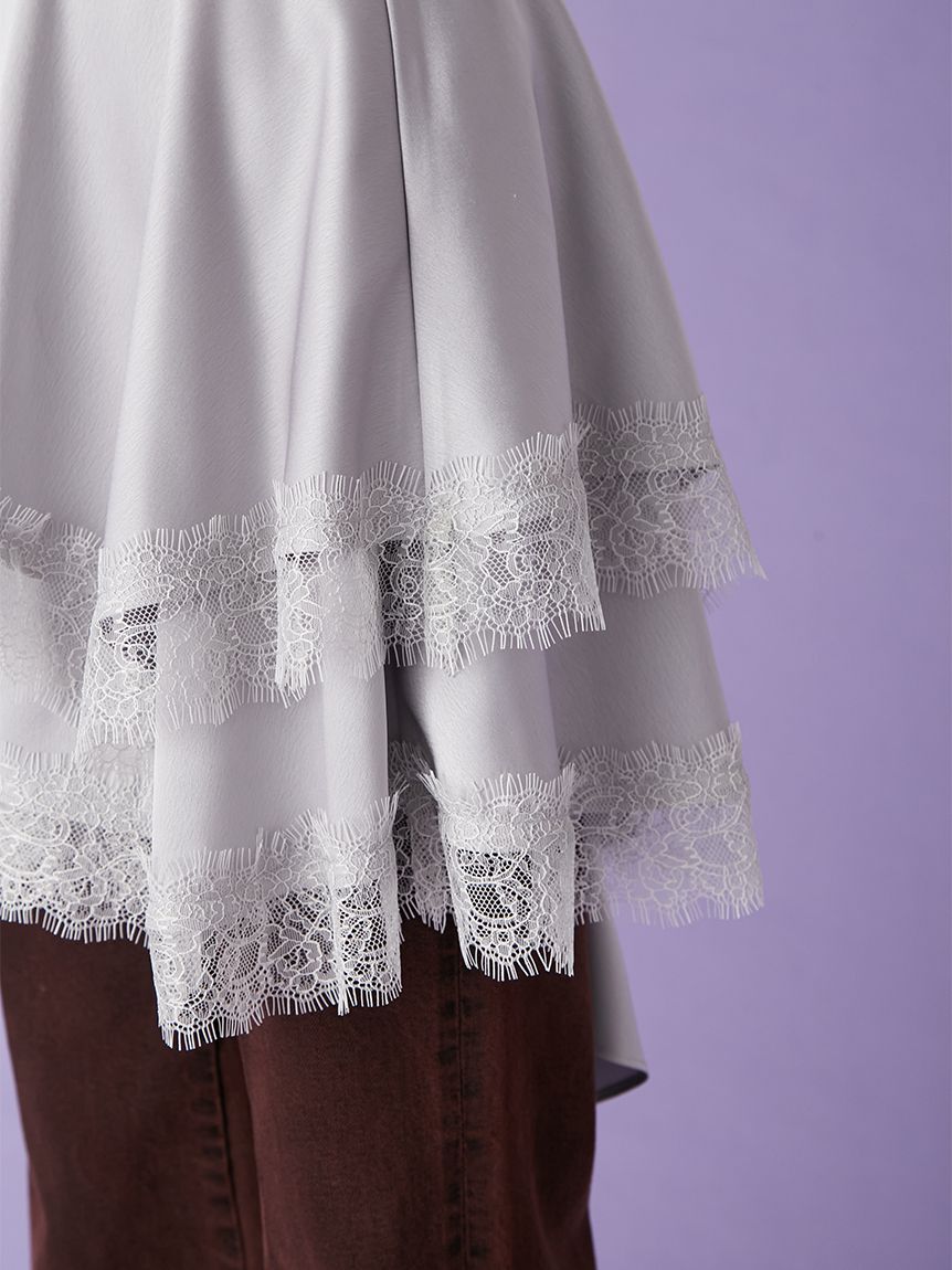 LILY BROWN「ヴィンテージサテンミニスカート(Hearts2Hearts着用)」|スカート|