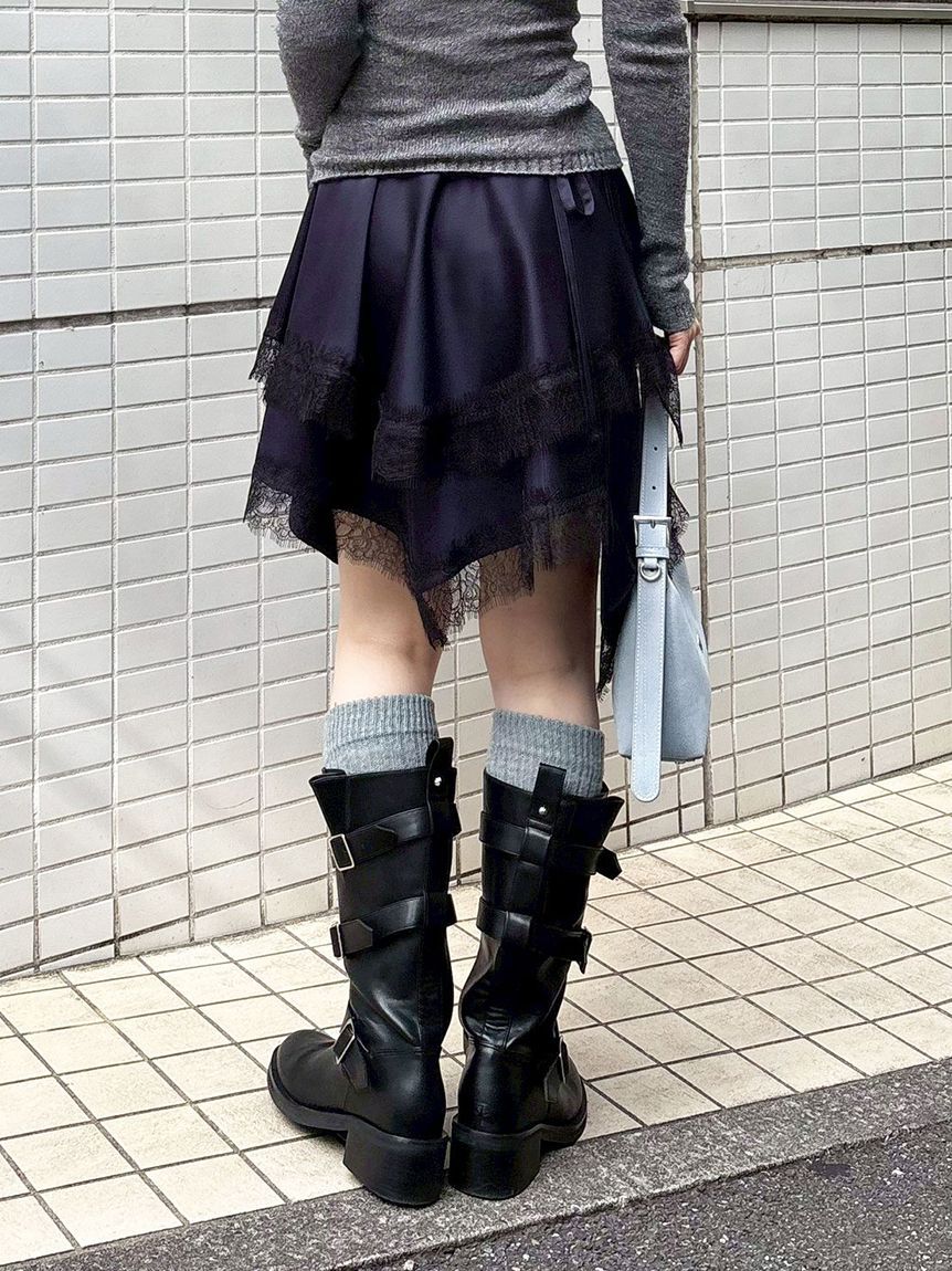 LILY BROWN「ヴィンテージサテンミニスカート(Hearts2Hearts着用)」|スカート|