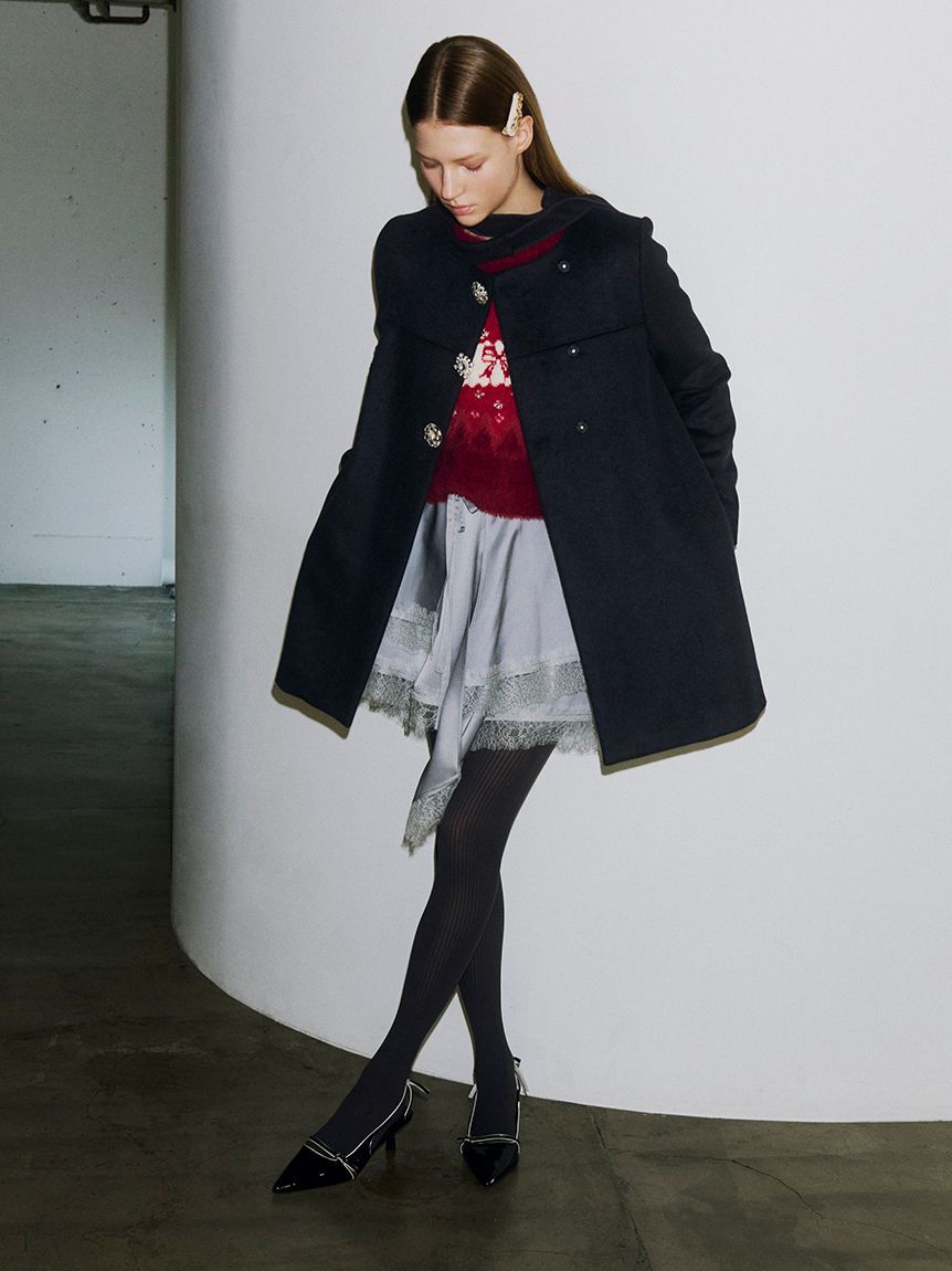 LILY BROWN「ヴィンテージサテンミニスカート(Hearts2Hearts着用)」|スカート|