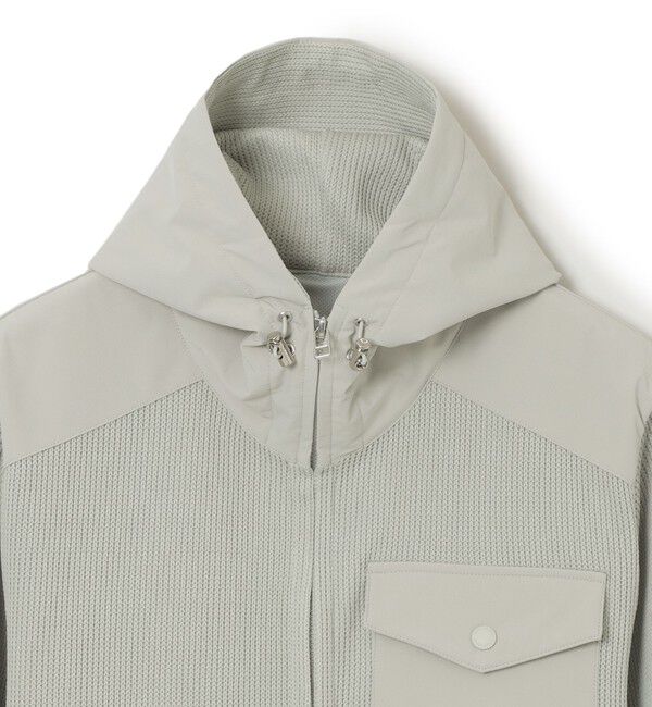 MACKINTOSH PHILOSOPHY「クォーターゲージニット コンビパーカー」|ブルゾン・スタジャン|