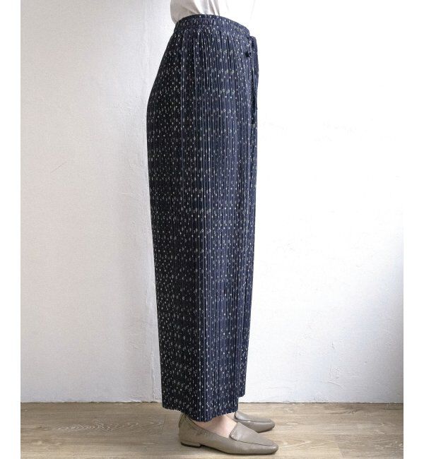 ikka「さらっとプリーツワイドパンツ」|その他|