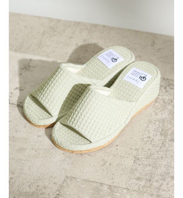 Lbc with Life「YORI ヒールスリッパ」|その他|グリーン