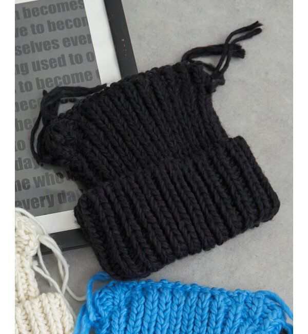 VENCE share style「ローゲージねこみみニット帽」|ニット帽|