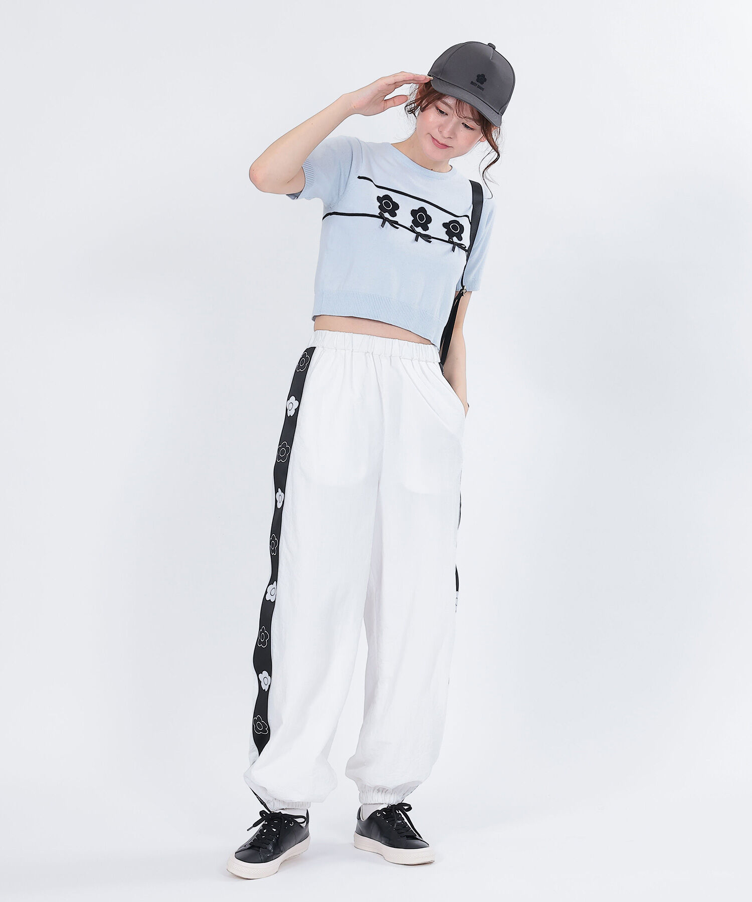 MARY QUANT「ロゴエンブロ キャップ」|キャップ・キャスケット|