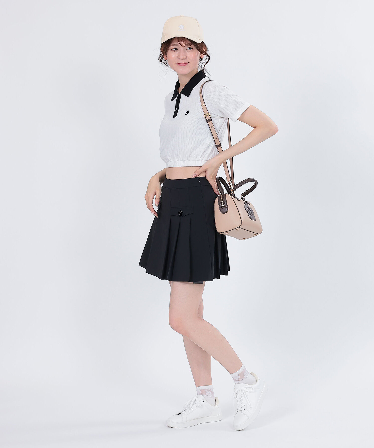 MARY QUANT「ロゴエンブロ キャップ」|キャップ・キャスケット|