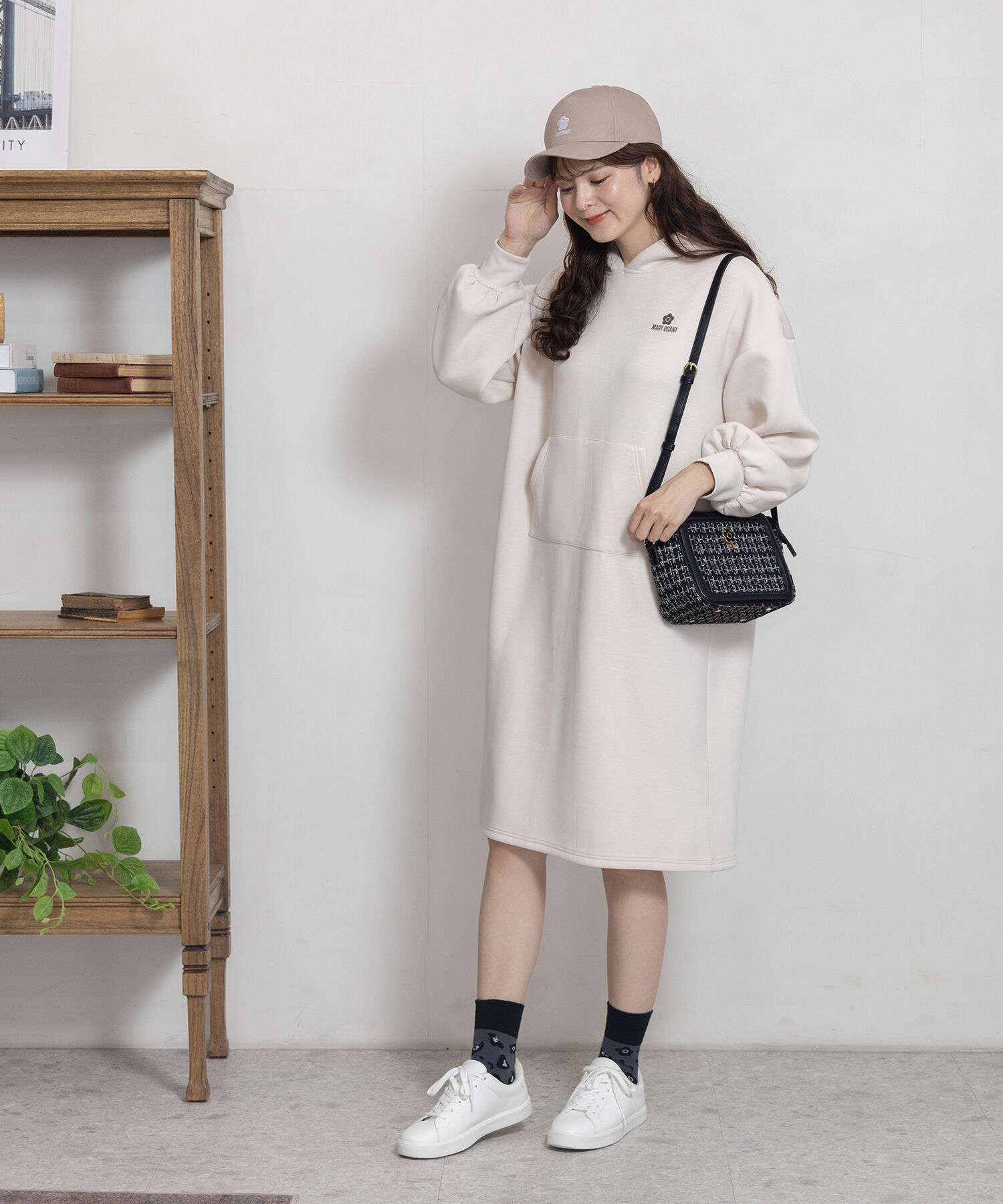 MARY QUANT「ロゴエンブロ キャップ」|キャップ・キャスケット|