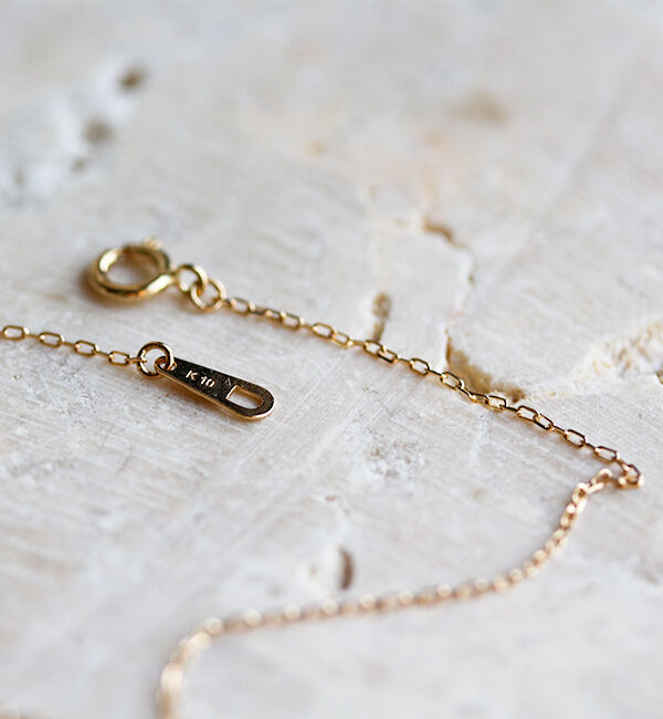  「ダイヤモンド 0.05ct ブレスレット | K10YG」|ブレスレット・バングル|