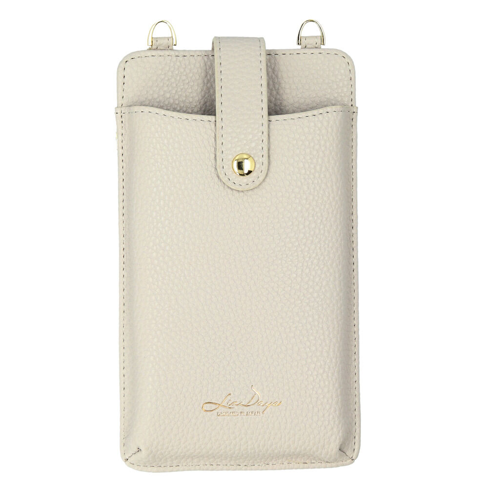 BACKYARD FAMILY「スマホショルダーバッグ レディース 通販 軽量 軽い スマホ ショルダー お財布ポシェット」|ショルダー・メッセンジャー|グレー1