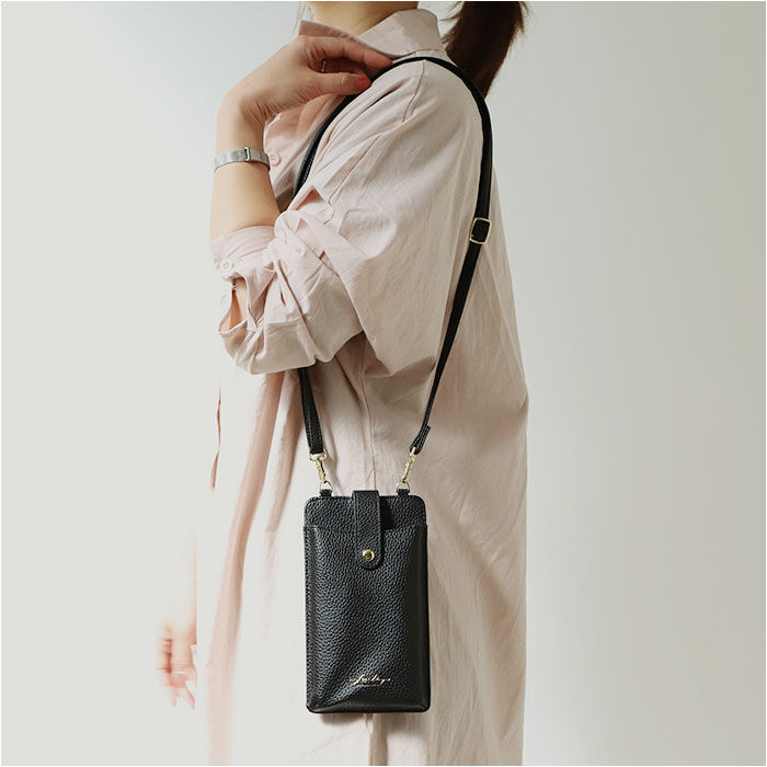 BACKYARD FAMILY「スマホショルダーバッグ レディース 通販 軽量 軽い スマホ ショルダー お財布ポシェット」|ショルダー・メッセンジャー|