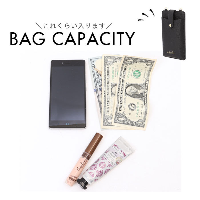 BACKYARD FAMILY「スマホショルダーバッグ レディース 通販 軽量 軽い スマホ ショルダー お財布ポシェット」|ショルダー・メッセンジャー|