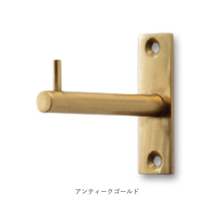 BACKYARD FAMILY「アイアンフック おしゃれ 通販 フック ネジ止め 壁掛けフック 2kg 壁掛け金具 フックハンガー」|その他|