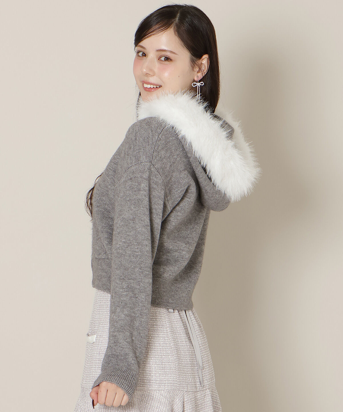 WILLSELECTION「フードファーニットパーカー」|パーカー|