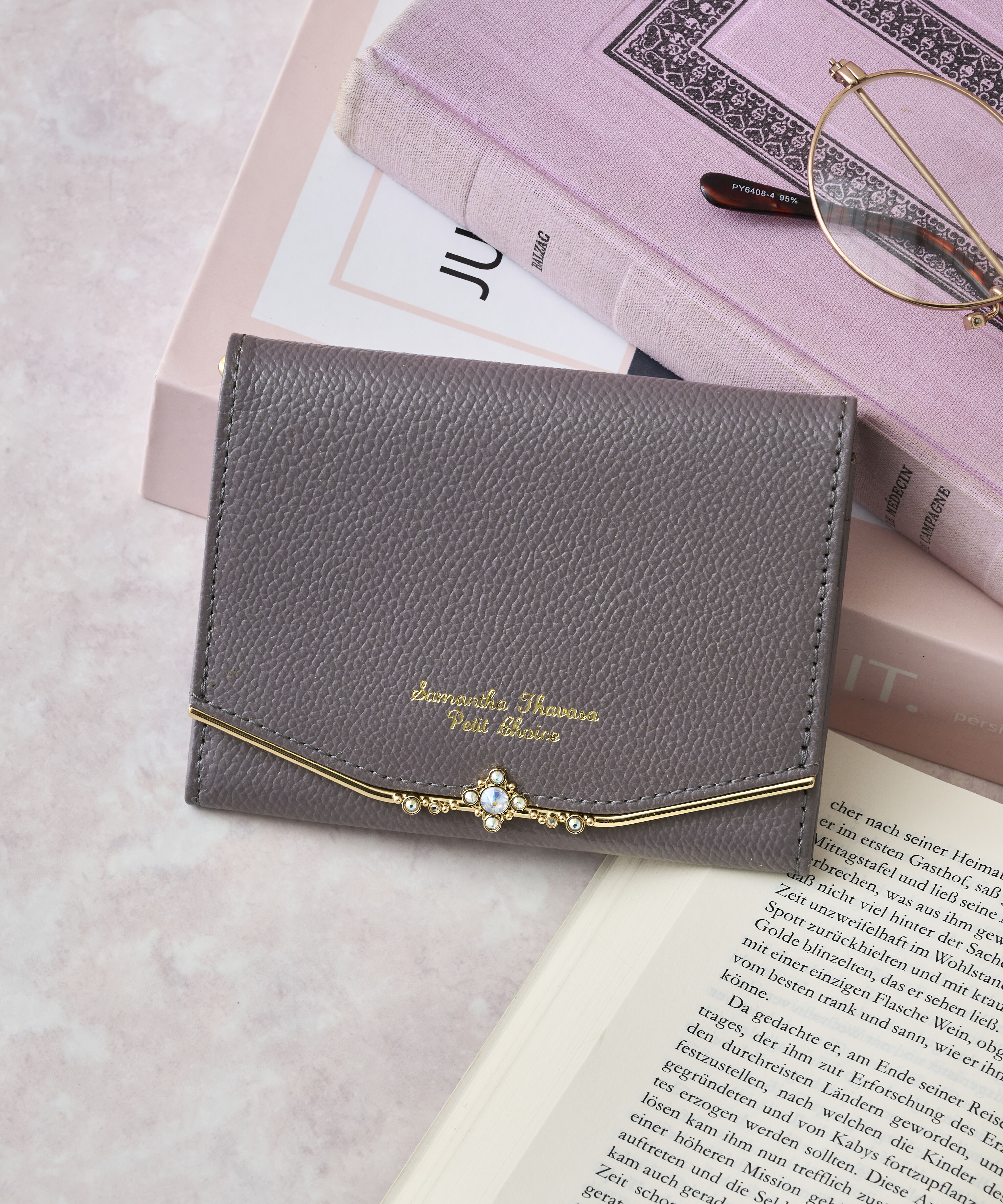 Samantha Thavasa Petit Choice「ジュエルバー 折財布」|財布|