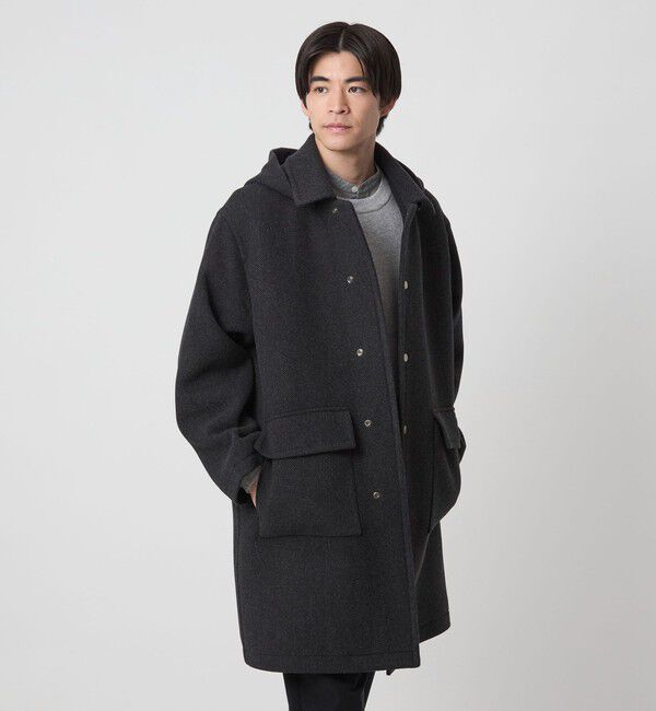 【美品】UNITED ARROWS　ダッフルコート　ウール　サイズ38 極美品 UNITED ARROWS green label relaxingダッフルコート サイズ38