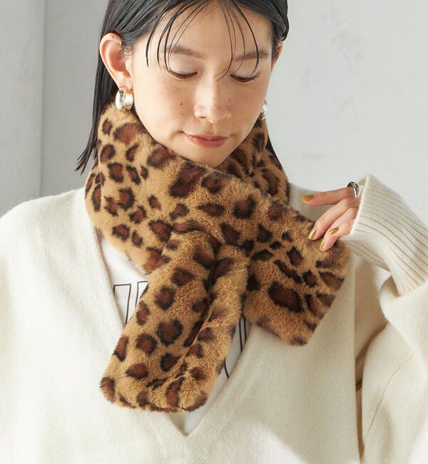 SHIPS for women「〈手洗い可能〉フェイク ファー マフラー」|マフラー|