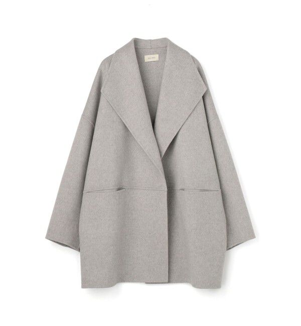 DESPRES ダブルフェイスメルトンビーバー ワイドカラーコート ダブルフェイスメルトンビーバー ワイドカラーコート（DES PRES