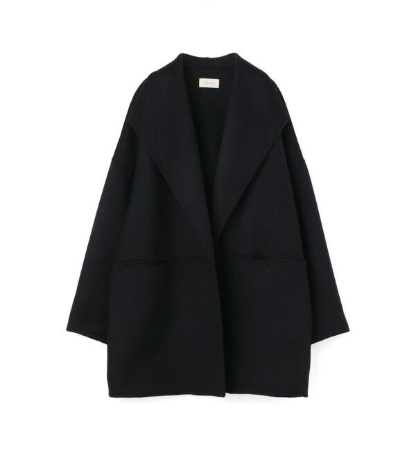 DESPRES ダブルフェイスメルトンビーバー ワイドカラーコート ダブルフェイスメルトンビーバー ワイドカラーコート（DES PRES
