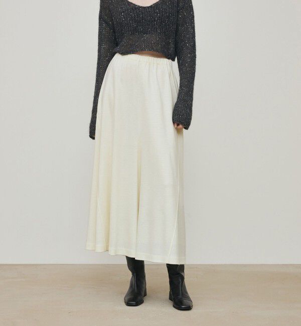 DES PRES「ニットコンビネーション セミマーメイドスカート」|フレア|