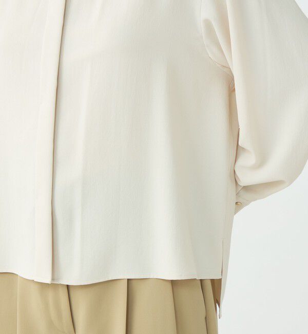 Ballsey「【WEB先行予約】サンディジョーゼット ボックスシルエットブラウス」|シャツ・ブラウス|