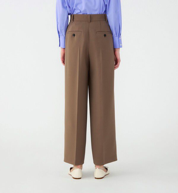 Ballsey「【WEB先行予約】ライトダブルクロス セミワイドパンツ」|その他|