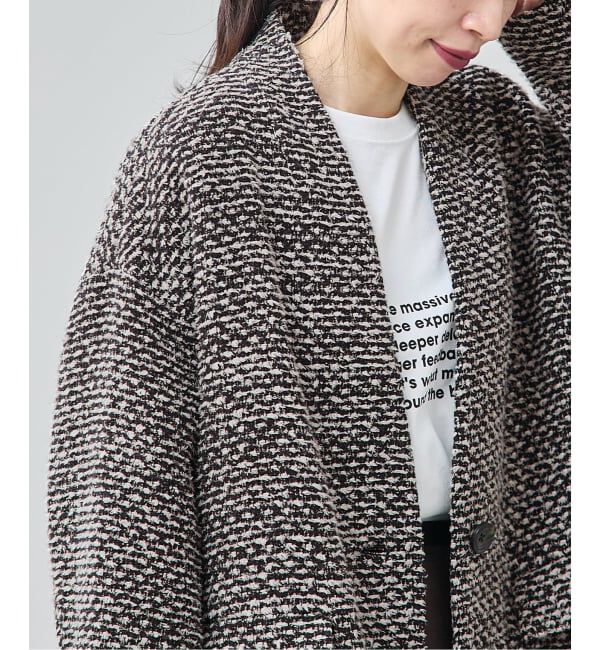 追加》SUPER140S/GIOLICA コクーンコート（journal standard L'essage