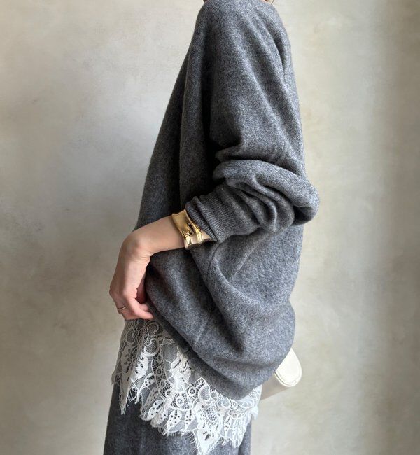  「メリノウール100%ボートネック」|ニット・セーター|