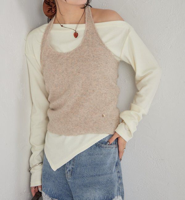  「ホルタービスチェSETロンT」|Tシャツ・カットソー|