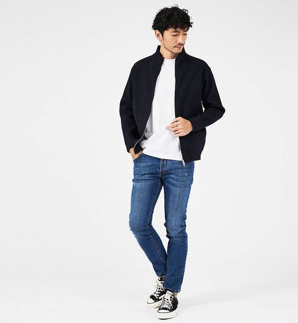 ABAHOUSE「【定番人気】12ゲージ 畦編み ドライバーズニット」|ニット・セーター|