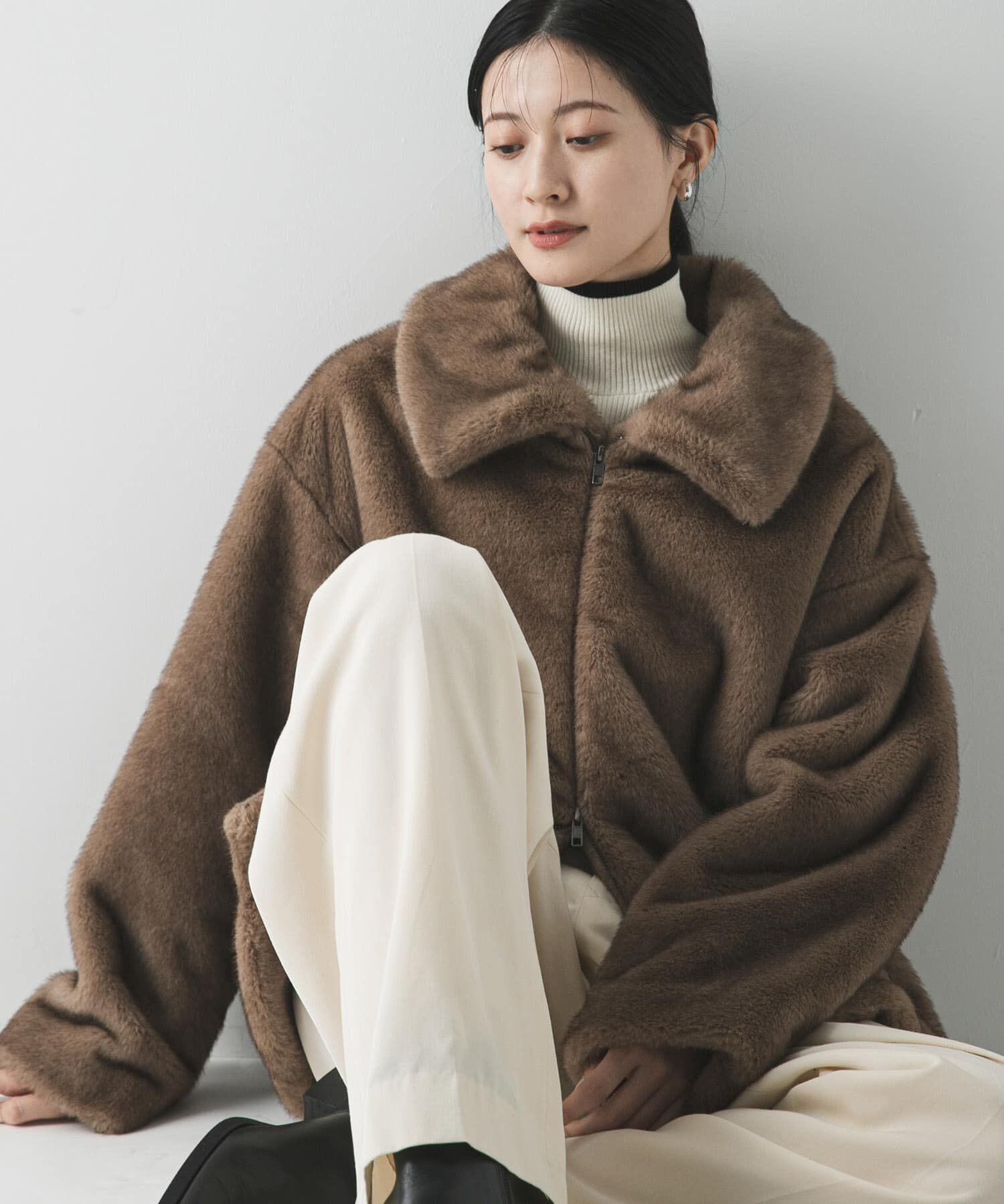 ミンクライクファーブルゾン（URBAN RESEARCH）｜ルミネのファッション