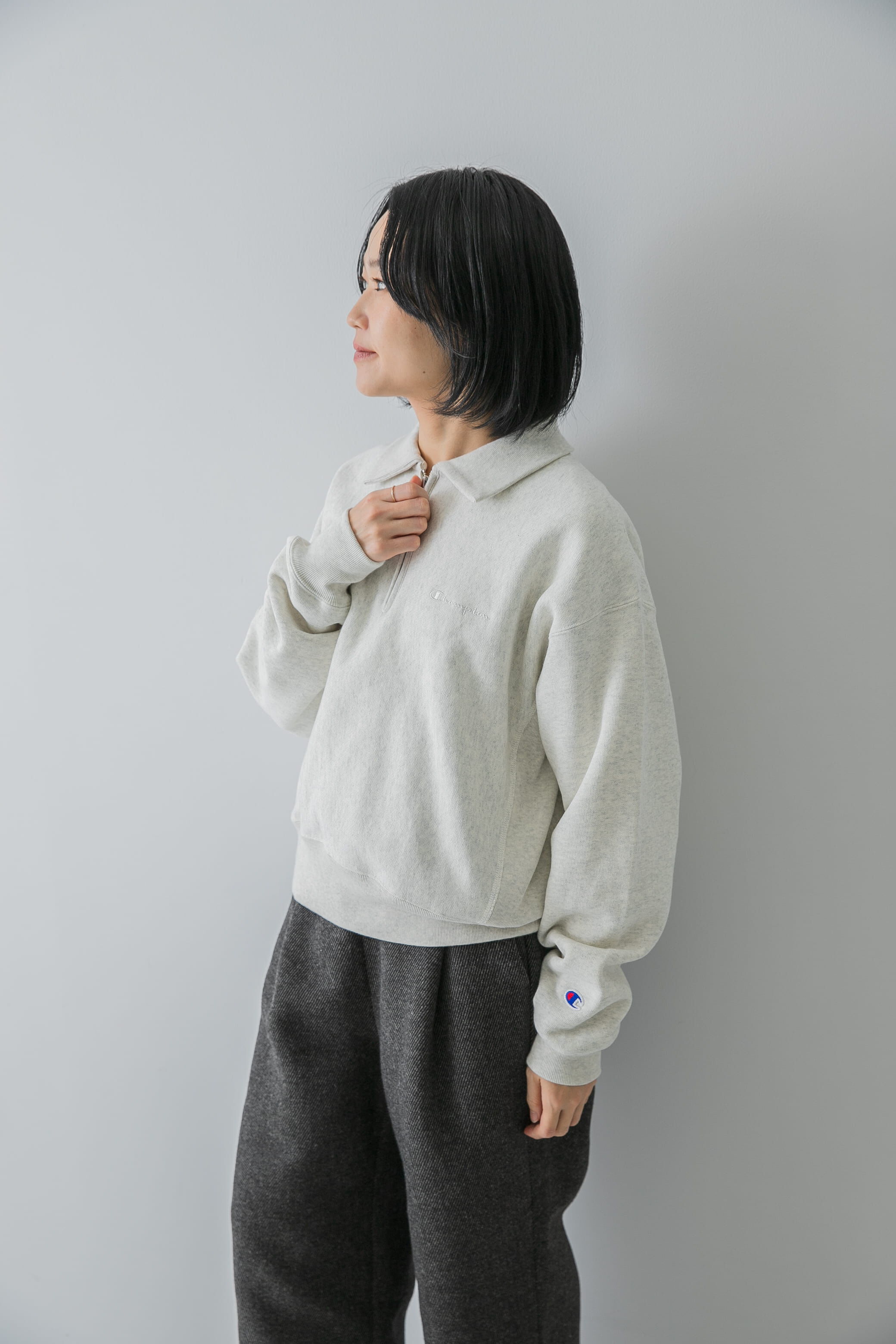 別注』Champion×DOORS Half Zip Sweatshirts（URBAN RESEARCH DOORS