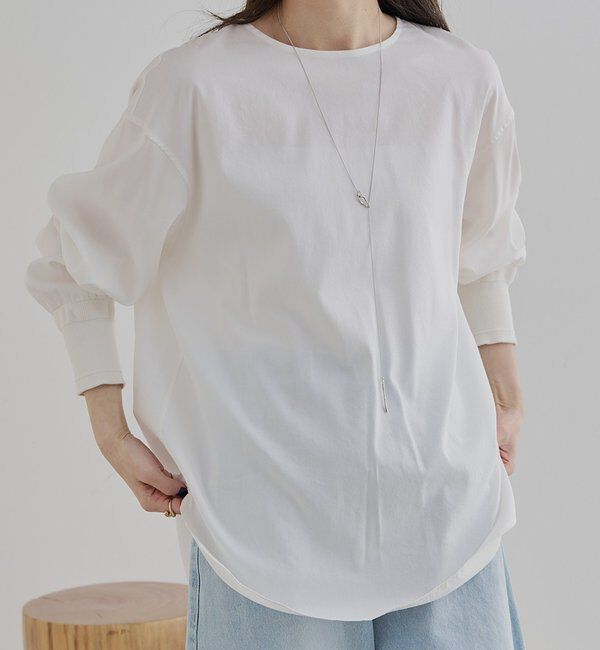  「【大人気リバイバル】レイヤードプルオーバーブラウス」|シャツ・ブラウス|