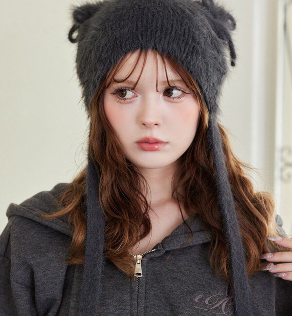 chloma 猫耳　帽子　ビーニー chloma 猫耳 帽子 ビーニー 猫耳 ニット帽夏