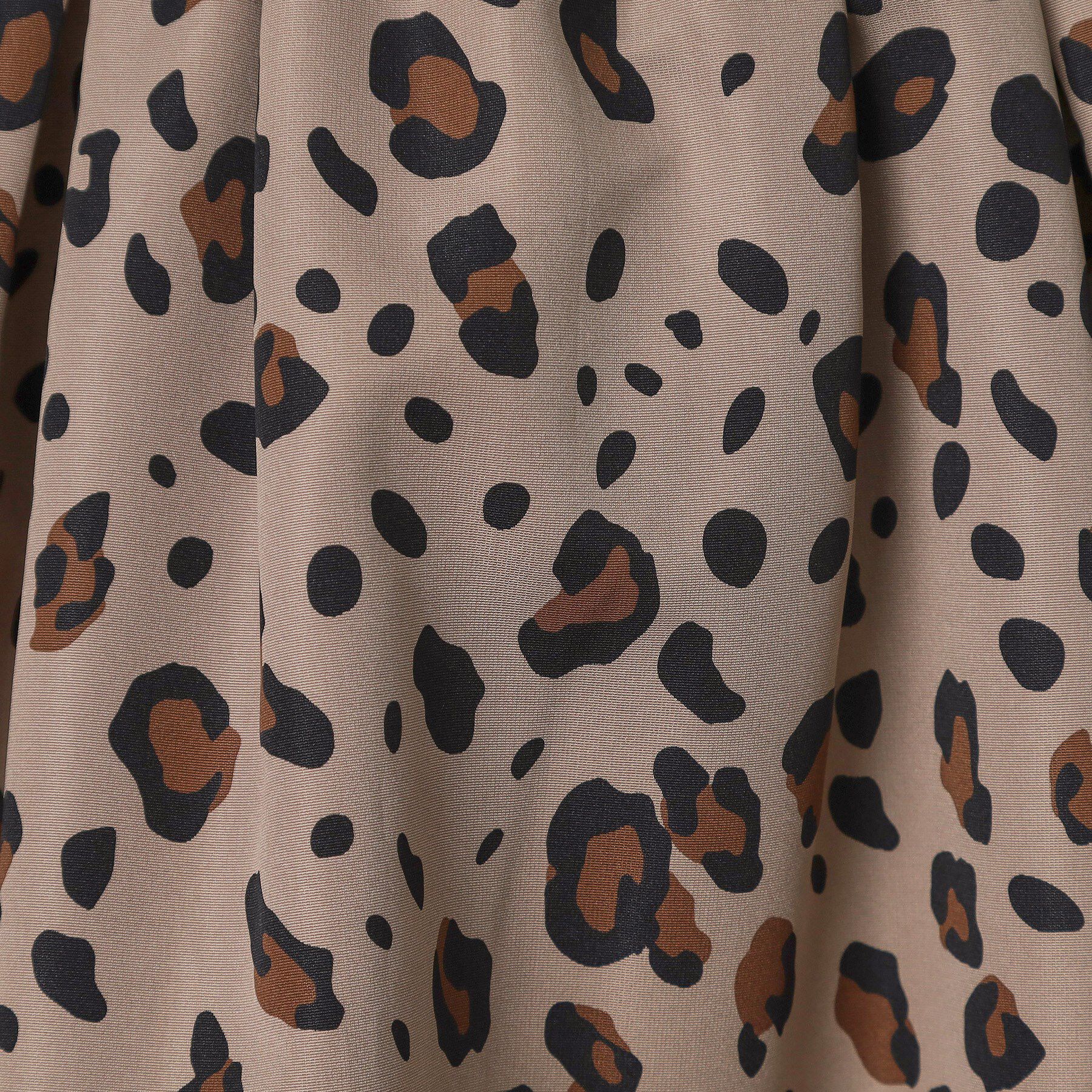 DRESSTERIOR「レオパードタックボリュームスカート」|スカート|