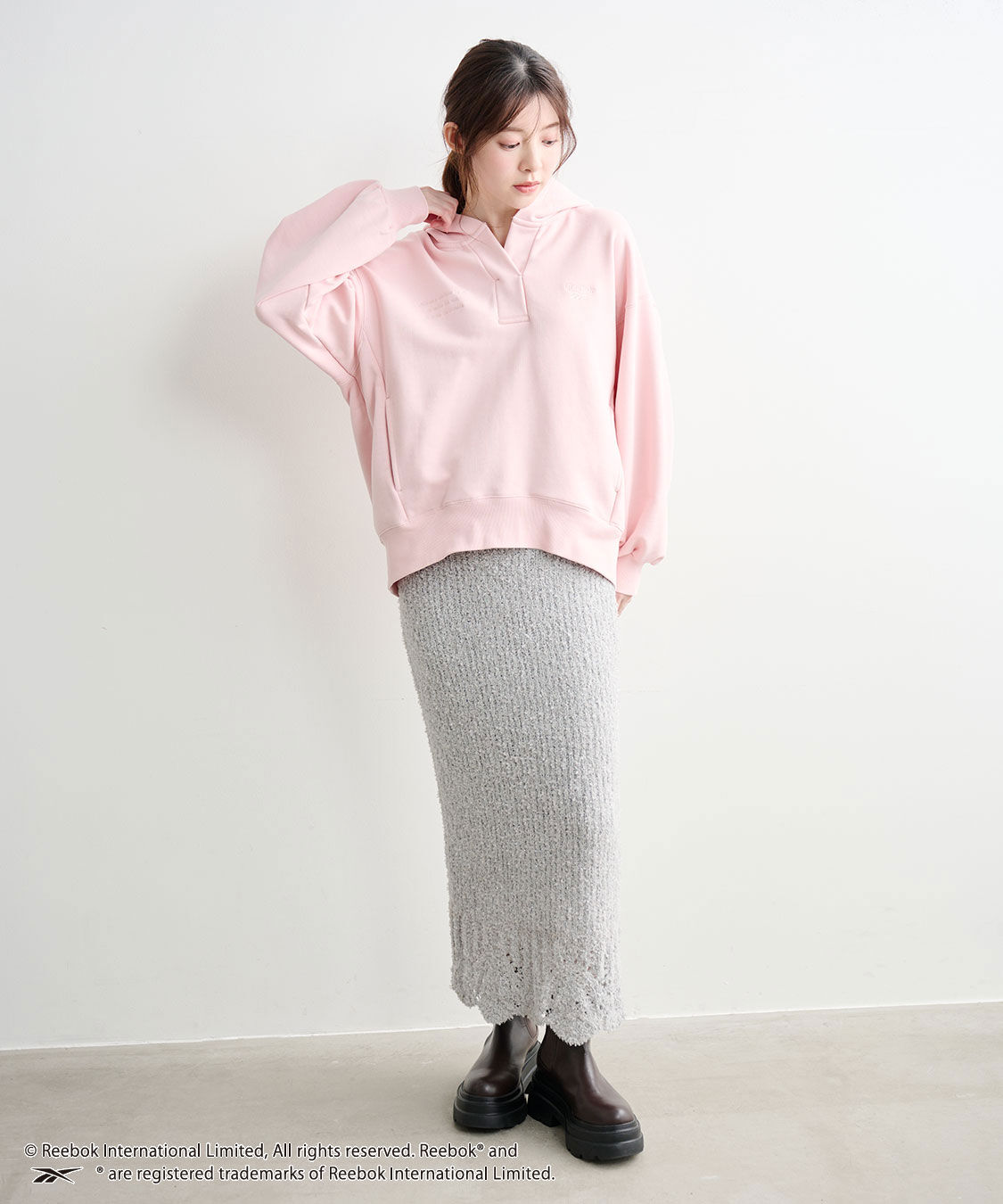 COCO DEAL「《COCO DEAL/Reebok》スキッパースウェットパーカー」|パーカー|