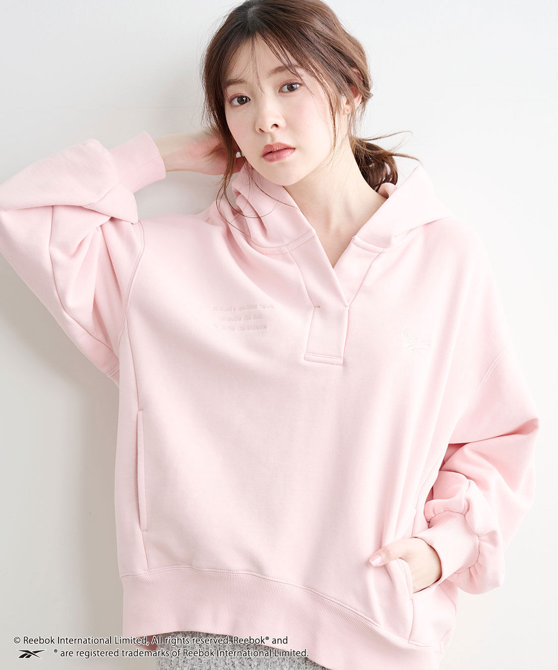 COCO DEAL「《COCO DEAL/Reebok》スキッパースウェットパーカー」|パーカー|