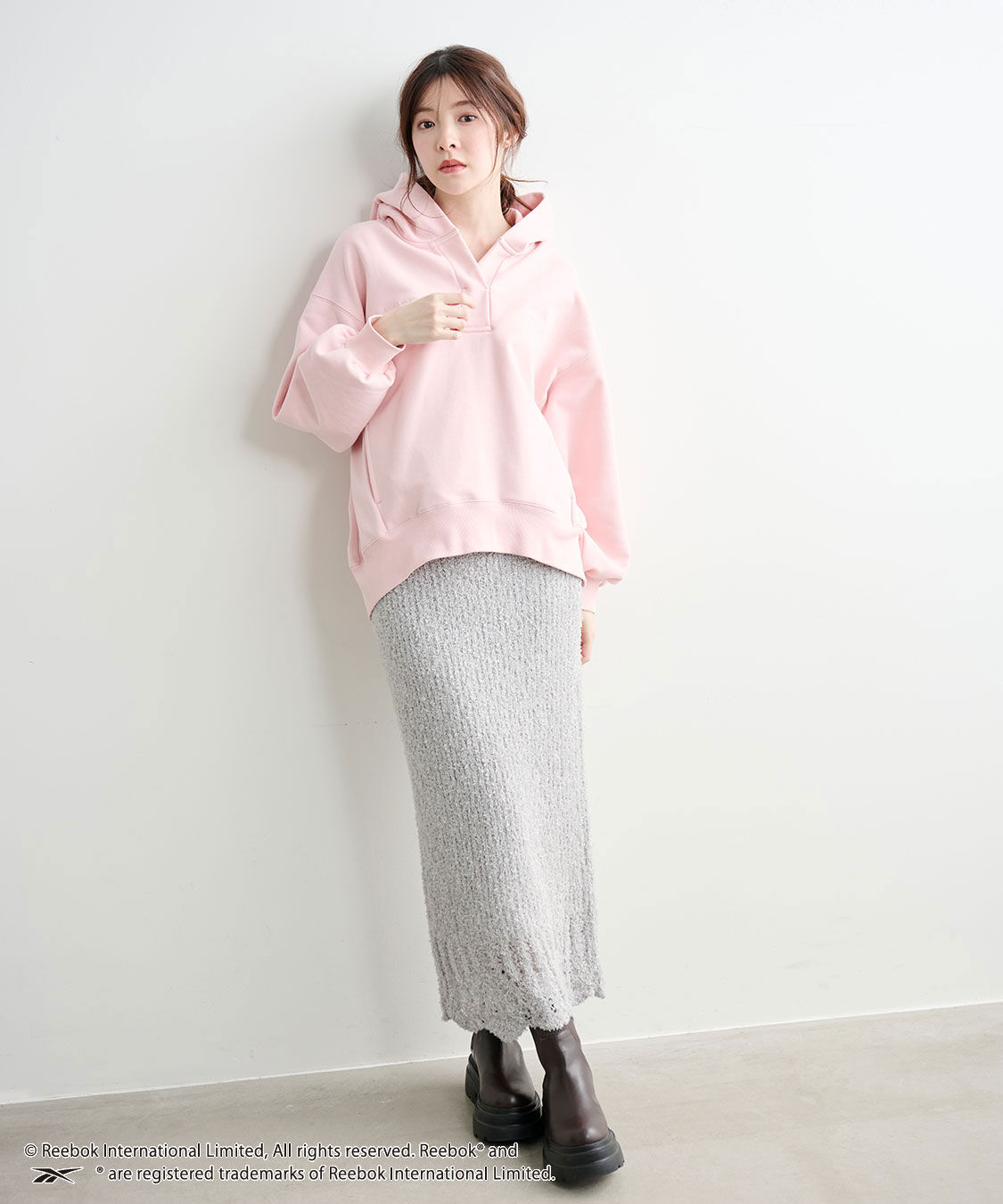 COCO DEAL「《COCO DEAL/Reebok》スキッパースウェットパーカー」|パーカー|