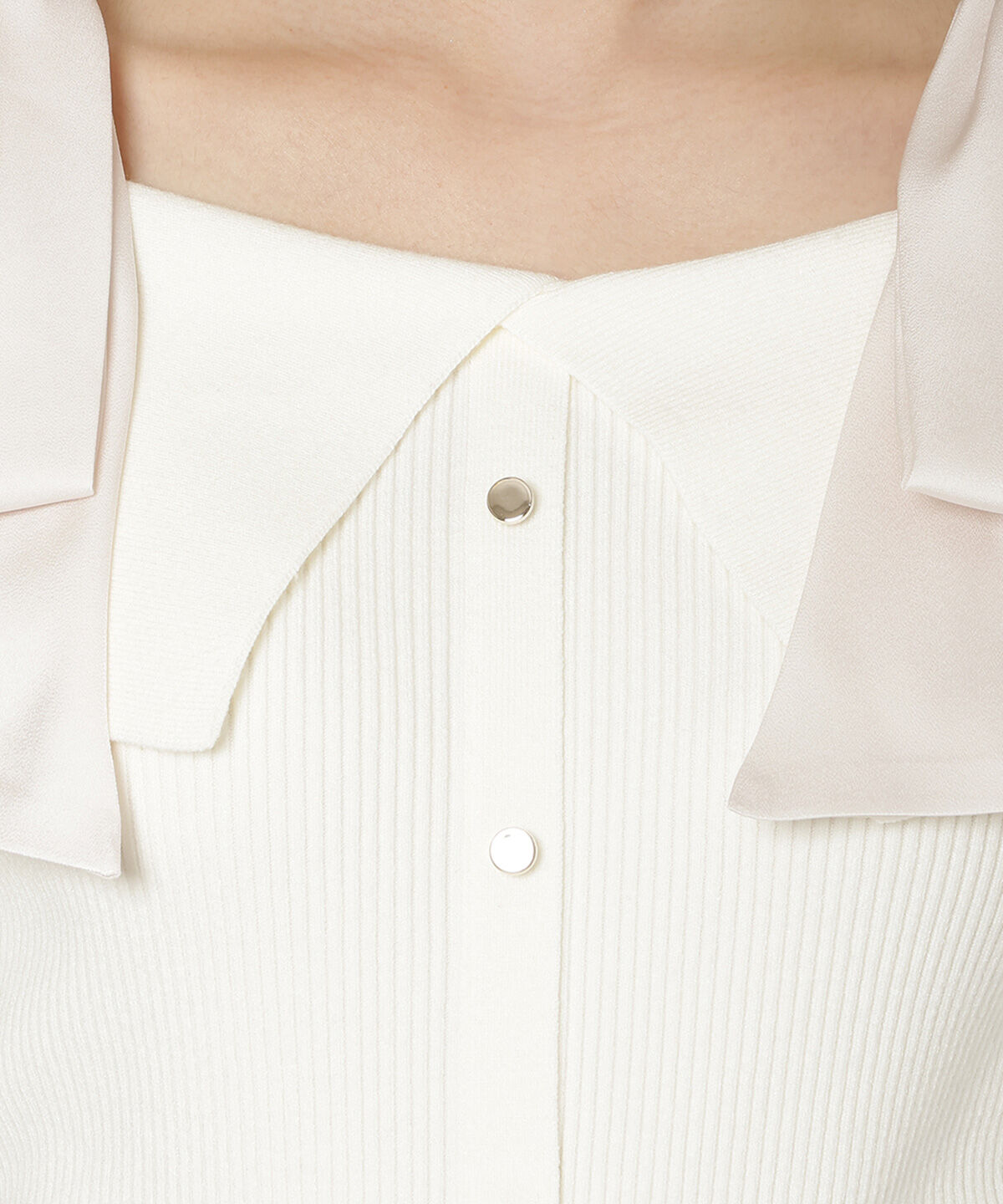 WILLSELECTION「リボンオフショルニットプルオーバー」|ニット・セーター|