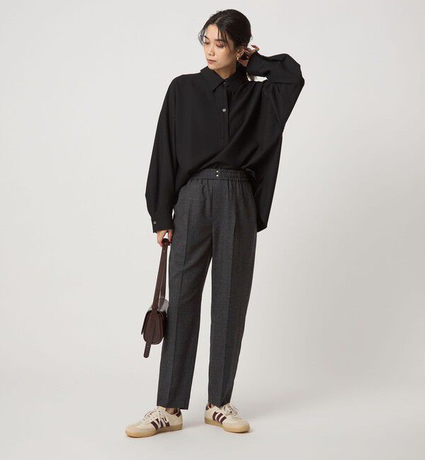 UNITED ARROWS green label relaxing「［size SHORT/TALLあり］ライト サキソニー テーパード パンツ ウォッシャブル」|その他|