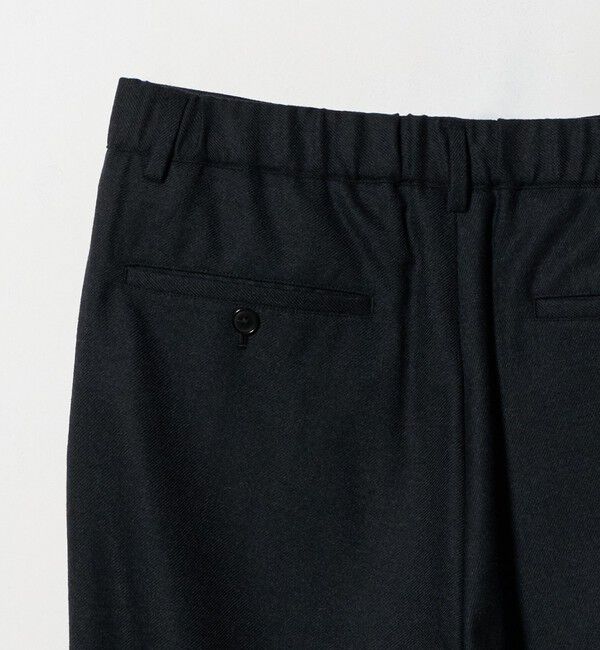 BEAUTY&YOUTH UNITED ARROWS「フラノ テーパード イージー パンツ NO.5 手洗い可能」|チノ|