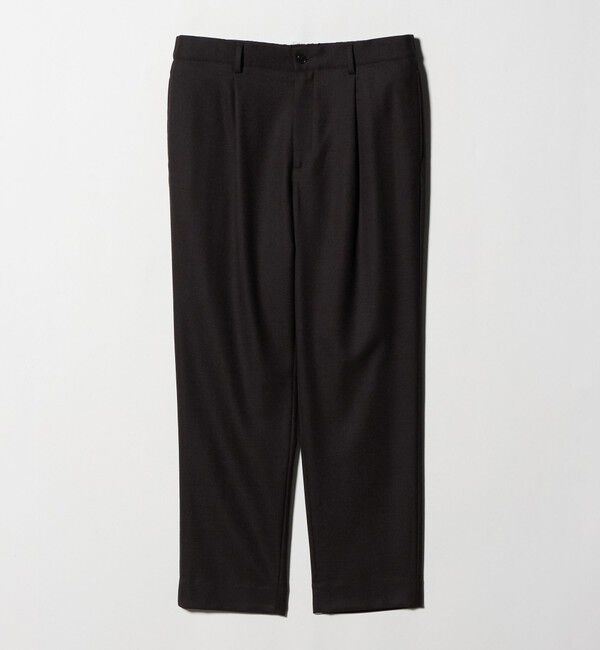 BEAUTY&YOUTH UNITED ARROWS「フラノ テーパード イージー パンツ NO.5 手洗い可能」|チノ|