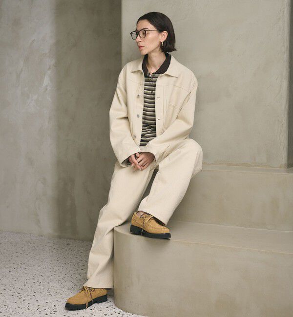 BEAUTY&YOUTH UNITED ARROWS「3WAY デッキシューズ ベージュ」|デッキシューズ|