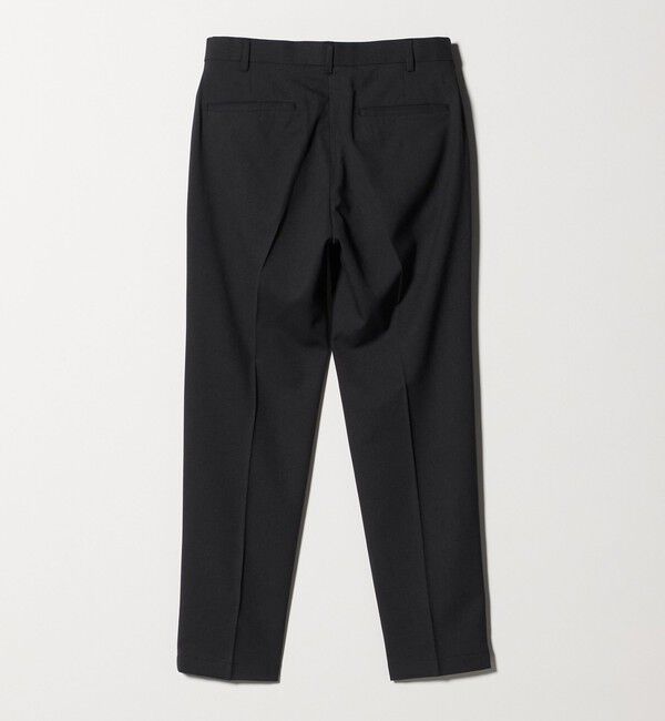 BEAUTY&YOUTH UNITED ARROWS「ピンヘッド ポリエステル ノープリーツ スリム パンツ NO.1 セットアップ対応可能」|チノ|