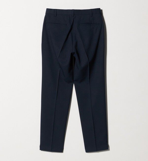 BEAUTY&YOUTH UNITED ARROWS「ピンヘッド ポリエステル ノープリーツ スリム パンツ NO.1 セットアップ対応可能」|チノ|