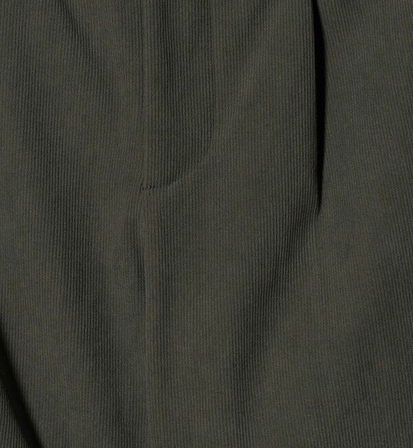 BEAUTY&YOUTH UNITED ARROWS「トリコット コーデュロイ 1プリーツ イージーパンツ NO.5 ストレッチ」|チノ|