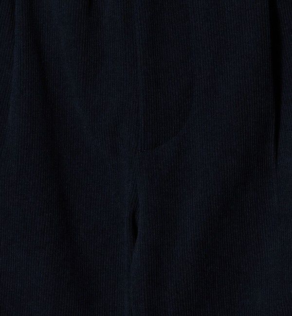 BEAUTY&YOUTH UNITED ARROWS「トリコット コーデュロイ 1プリーツ イージーパンツ NO.5 ストレッチ」|チノ|