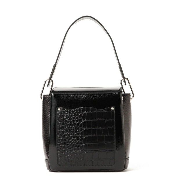 Ray BEAMS 「配色 ワンハンドル バッグ」|その他|BLACK